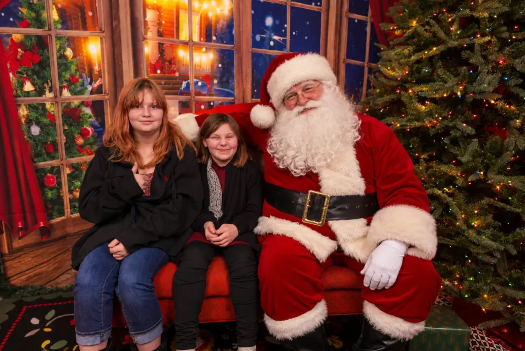Cozy Santa Christmas Portrait