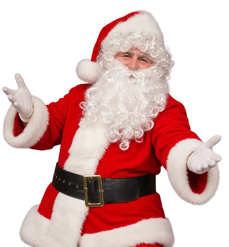 Welcoming Santa Claus Cutout